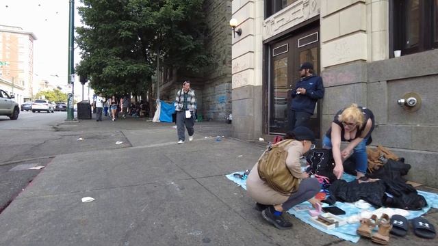 Vancouver East Hastings Street | Vancouver Homeless And Tent City In Chinatown | DTES