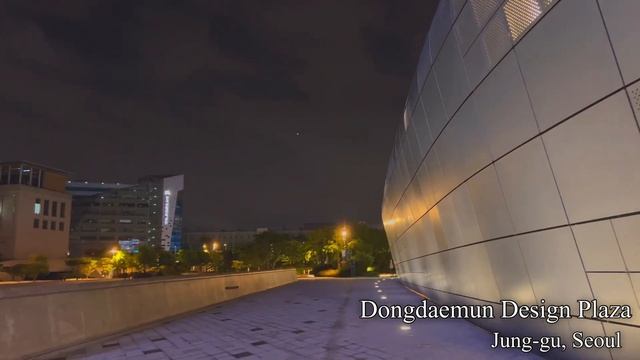 ?? Dongdaemun Design Plaza(DDP) a beautiful night walk 4K SEOUL смотреть онлайн