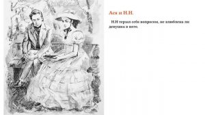 АСЯ И.Тургенев. Повесть. Краткое содержание по главам