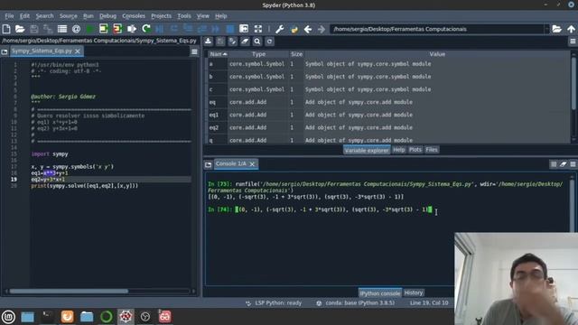 Python - Sympy смотреть онлайн