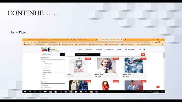 Project Presentation (Online Shopping System) смотреть онлайн