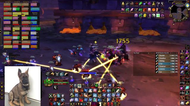 Naxx Horde speedrun fury pov - 1049 dps overall - 01:11:03 final time PB смотреть онлайн