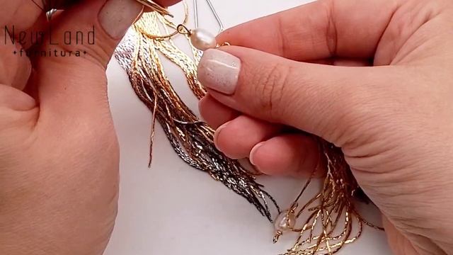 Вечерние серьги за 15 мин своими руками / мастер класс / для начинающих / своими руками / из бисера смотреть онлайн