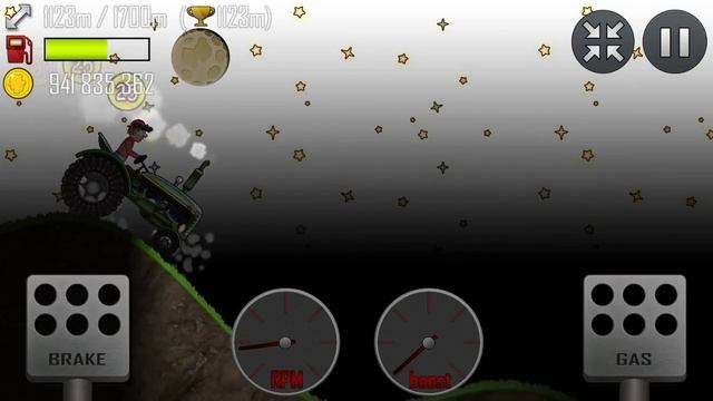 CAR RACING GAMES★Hill Climb RACING TRACTOR ON NIGHT ROAD★GAMEPLAY смотреть онлайн