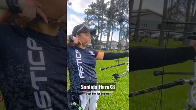 ? Archery Girl Shooting ?Sanlida Hero X8 Bow #archery #bow #foryou смотреть онлайн