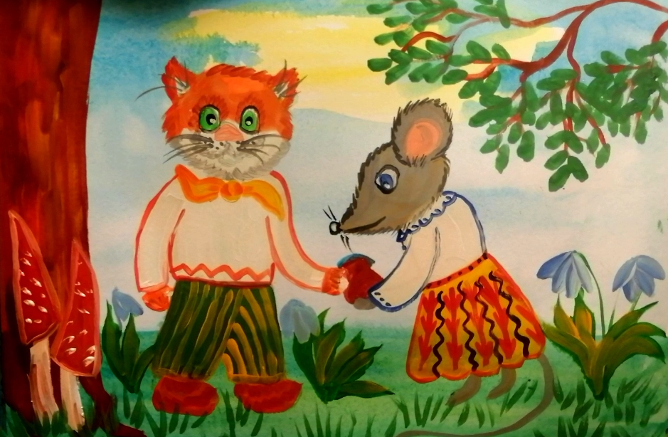 Как нарисовать сказку Кот и Мышь смотреть онлайн