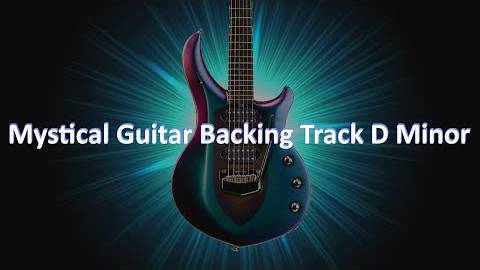 Mystical Guitar Backing Track D Minor