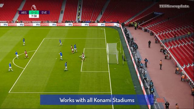 PES 2021/PES 2020 *NEW* Realistic Worn Turf For Konami Stadiums By Moiduran2