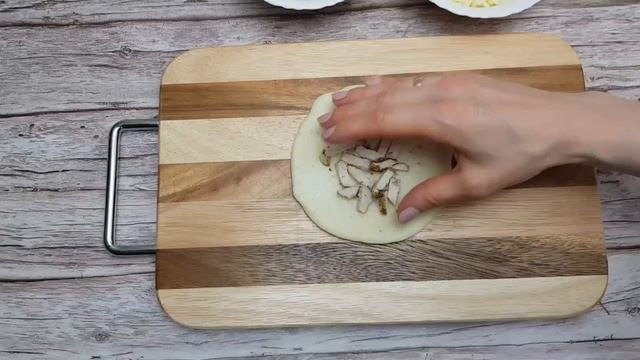 Даже не ожидала что будет так вкусно! Рецепт ПП блинчиков с куриным филе! смотреть онлайн