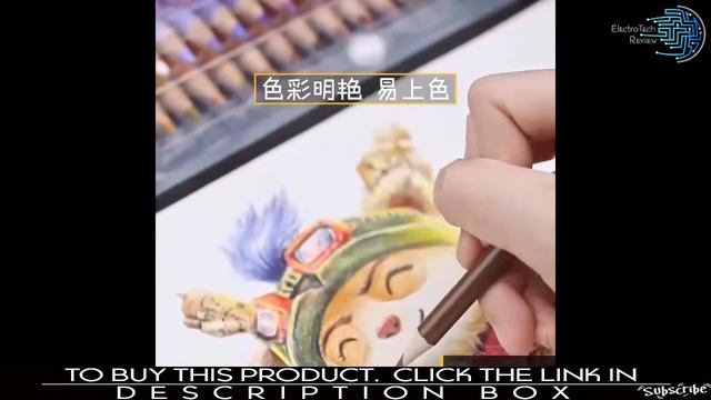 Best Professional Oil Color Pencils Painting Sketching Set 2020 смотреть онлайн