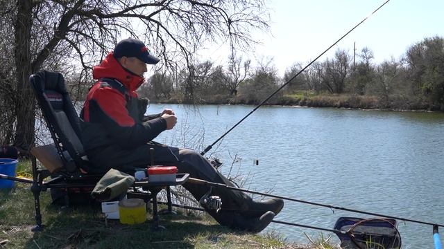 Карась на фидер. Весенняя рыбалка смотреть онлайн