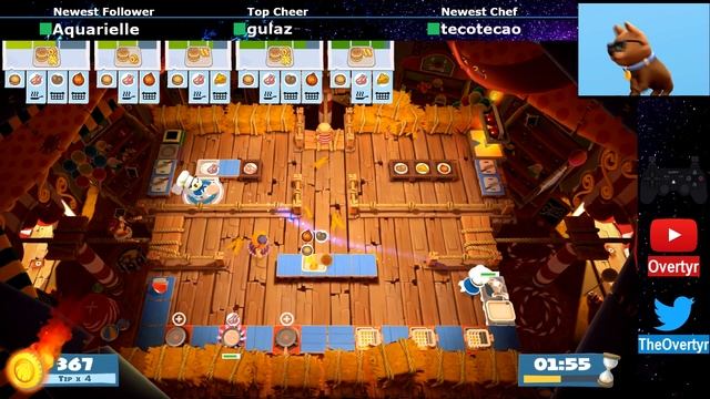Overcooked 2 ? CARNIVAL OF CHAOS ? Level 1-3 gameplay 3/4 Stars - Solo - Score: 947 смотреть онлайн
