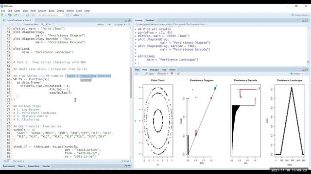 Using R Intro to Time Series Clustering with TDA [İsmail Güzel] смотреть онлайн