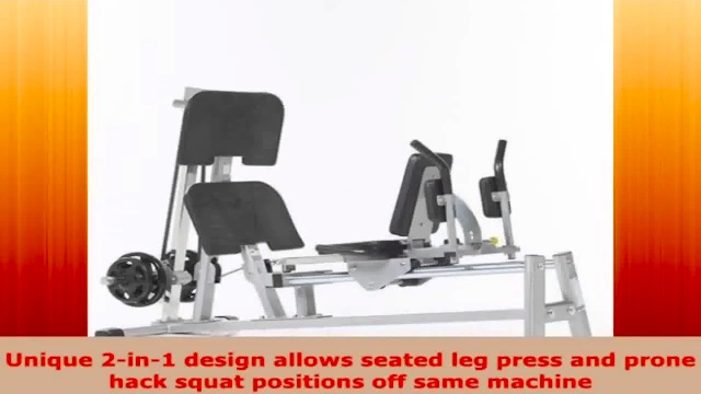 TUFF STUFF Evolution Horizontal Plate Load Leg PressHack Squat CLH-300 смотреть онлайн