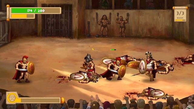 БРУТАЛЬНЫЙ ГЛАДИАТОР В ТРУСЕЛЯХ! Story of a Gladiator - СИМУЛЯТОР ГЛАДИАТОРА смотреть онлайн