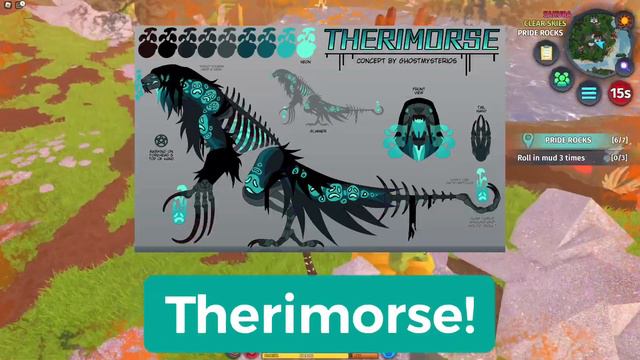NEW HALLOWEEN Creatures! DANTENOS  Therimorse  Creatures of Sonaria