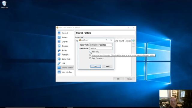 How to setup Shared Folders in VirtualBox 5 смотреть онлайн