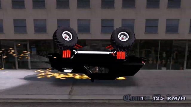 1975 Ford Gran Torino Monster Truck ? GTA San Andreas Mod ENB 4K 60 FPS _REVIEW смотреть онлайн