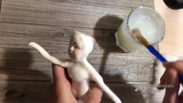 Снежная королева из ваты, мастер-класс смотреть онлайн