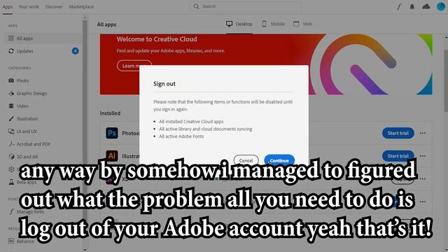 How To Fix Adobe XD Error Code 3635 (Can't Create Document)