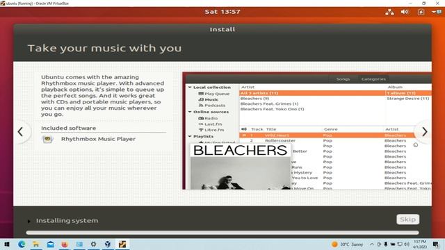Install Ubuntu 18.04 (64 Bit) in Virtual Box. смотреть онлайн