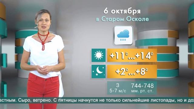 Погода в Старом Осколе на 6 октября смотреть онлайн