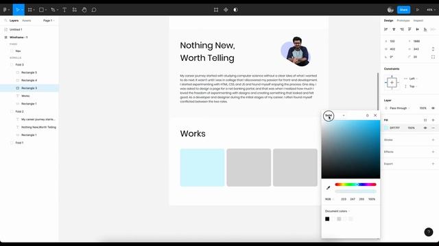 How to create one page scroll animation in Figma | Easy Tutorials | Akhil's Playbook смотреть онлайн