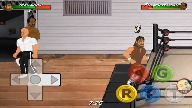 Прохождение игры Wrestling Revolution на андроид.(принцип игры и 1 матч)