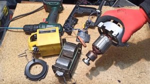 Искрят щетки на коллекторе! Не спеши менять ротор! Можно починить!!! Циркулярная пила Старт СПЦ-220