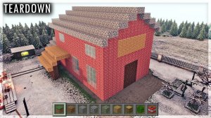 СТРОЮ БЛОКАМИ ИЗ МАЙНКРАФТА В TEARDOWN