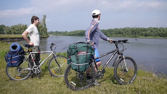 Поход на велосипеде в Зазимье под Киевом вдоль Десны (с ночевкой и палатками) смотреть онлайн