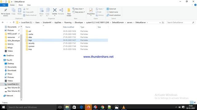 jdeveloper integrated weblogic server log file location смотреть онлайн