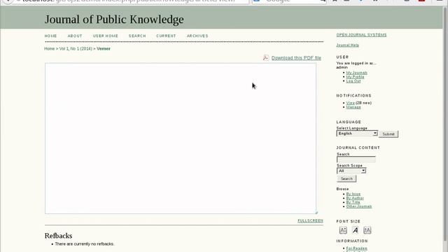 OJS Hypothes.is plugin demonstration смотреть онлайн