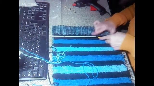 коврик из ниток смотреть онлайн