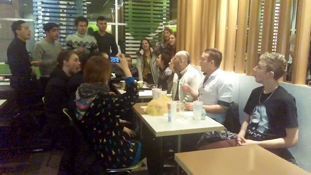 Щедрик в McDonald's смотреть онлайн