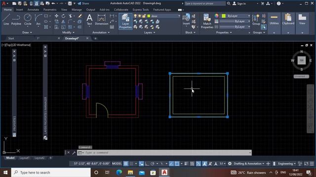 Layers In Autocad2022//Autocad Beginner Tutorials In Kannada//Autocad2022