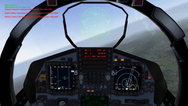 Falcon BMS 4.33 - F-15E Strike Eagle Campaign: Bridge Bombing смотреть онлайн