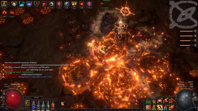 Boneshatter Juggernaut - Uber Searing Exarch 3.21 Crucible смотреть онлайн