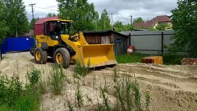 Планировка участка. SDLG933L смотреть онлайн