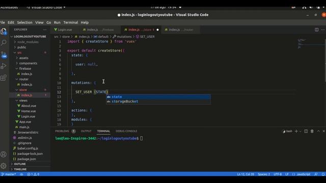 Conectando o Firebase | Login e Loginout com Vuejs | #4 смотреть онлайн