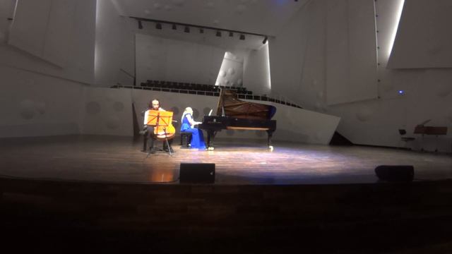 M. Weinberg, Sonata for cello and piano op. 63 (2nd and 3rd mouv.). Emil Rovner and Alla Ivanzhina смотреть онлайн
