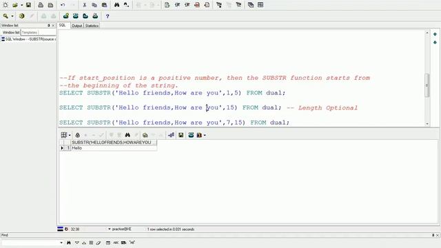 substr in oracle смотреть онлайн