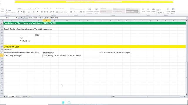 Oracle Fusion Cloud Financials Training | Roles & User | 2nd Session смотреть онлайн