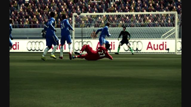 Goal Nani PES 2010 смотреть онлайн