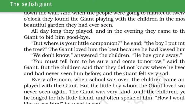 Class 8th chapter-3 "The selfish giant" Hindi explanation of part -2 (supplementary ncert) смотреть онлайн