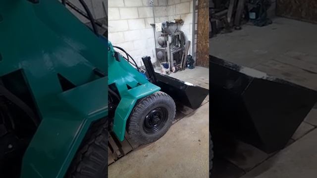 Мини погрузчик на уаз мостах своими руками. Обзор. Продажа. смотреть онлайн