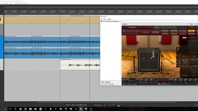 Recording An Electric Guitar In Reaper 5 смотреть онлайн