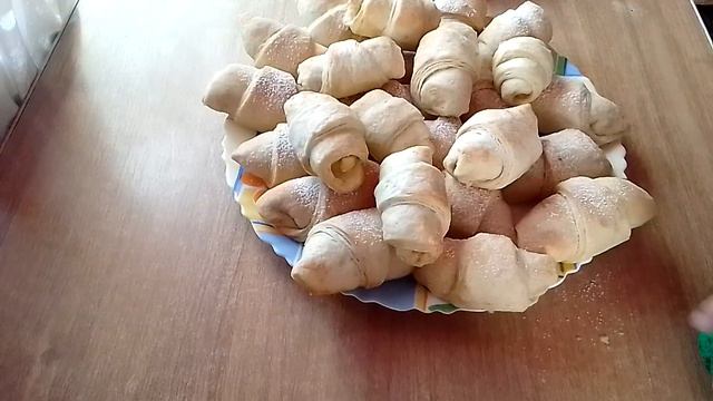Слоёные рогалики-результат смотреть онлайн