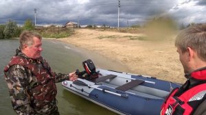 Групер 350 с моторами 5 и 6 сил