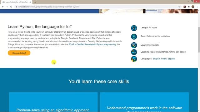 Cisco Network Academy | How to Get Python Certification Free | Free Certificate Courses Online 2020 смотреть онлайн